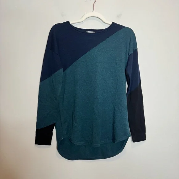 Smartwool Women’s Shadow Pine Colorblock Sweater Size Small - Picture 3 of 9